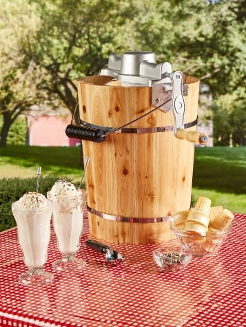 Dual Six-Quart Ice Cream Maker