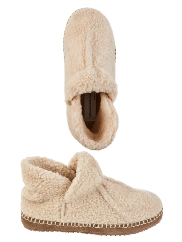 Women's Sherpa Fleece Slipper Booties