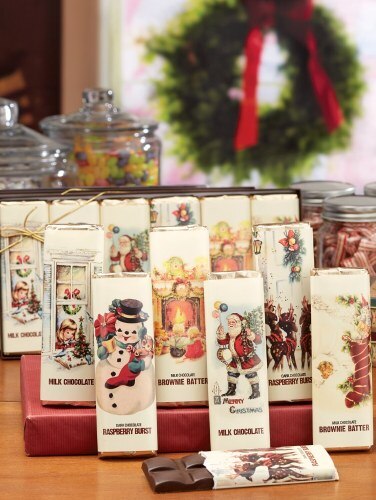 Full Size Assorted Christmas Chocolate Candy Bars