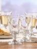 French Bee Wine Glasses, Set of 4