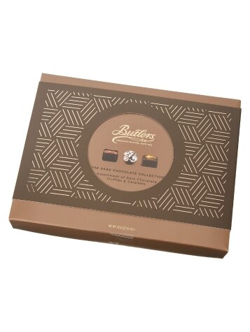 One Dozen Assorted Dark Chocolates in Giftbox