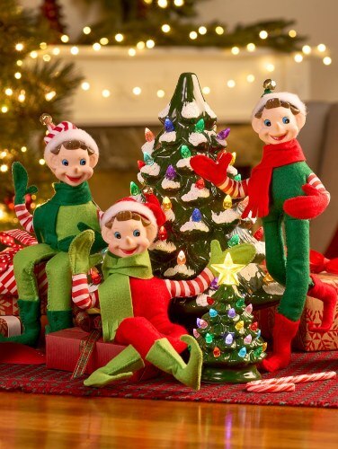 Christmas Elf Ornaments Pixie Elves Vermont Country Store Christmas Elf Ornaments Pixie Elves Vermont Country Store