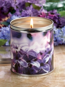 Vermont Made Lilac Candle