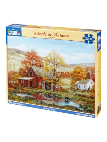 Autumn Friends Jigsaw Puzzle, 1000 Piece