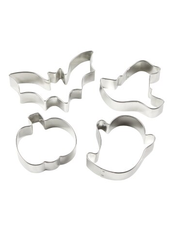 Halloween Cookie Cutters, Set of 4