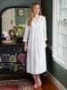 Ella Simone Cotton Lace Pintuck Nightgown