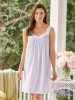 Women's Eileen West Cotton Lawn Chemise Nightgown