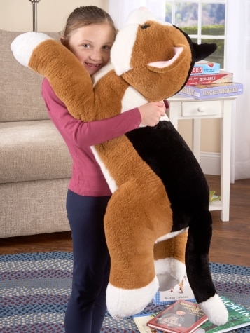 Giant stuffed animal on sale cat