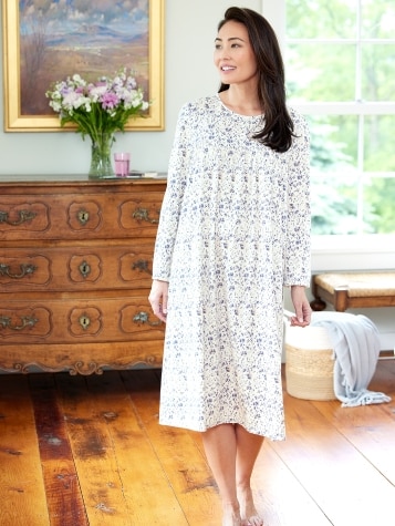 Ella Simone Misty Dreams Cotton Modal Nightgown