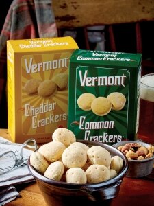 Regular and Cheese Vermont Common Crackers