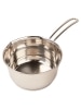 Stainless Steel Saucepan With Clad Bottom, In 3 Sizes