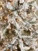 Pre-Lit Artificial Flocked Pencil Pine Christmas Tree