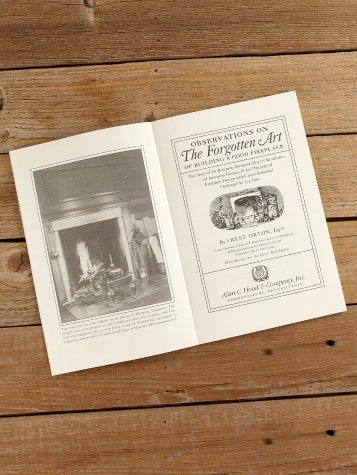 The Forgotten Art of Building a Fireplace Book, Paperbck