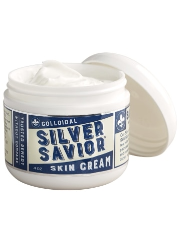 Silver Savior Colloidal Silver Skin Face and Body Cream