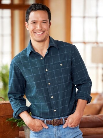 Orton Brothers Cotton and Linen Shirt