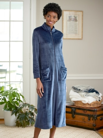 Floor length dressing shop gown