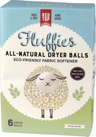 Fluffies Dryer Balls, Set of 6