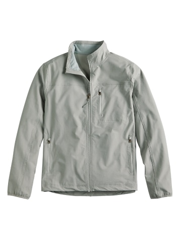 Orton Brothers Zip-Front Nylon Jacket in Gray