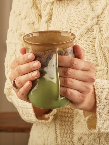 Pottery mugs top