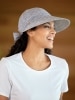 Women's Floral Sun Visor Baseball Hat With Bow