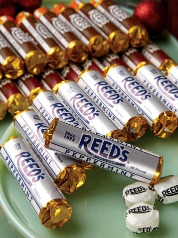 Rolls of Reeds Peppermint Hard Candy