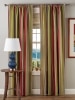 Hearthwood Stripe Rod Pocket Curtains