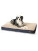 Quilted Top Navy Orthopedic Pet Bed, In 2 Sizes
