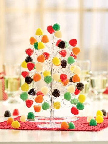 Clear Plastic Christmas Tree to Hold Gumdrops