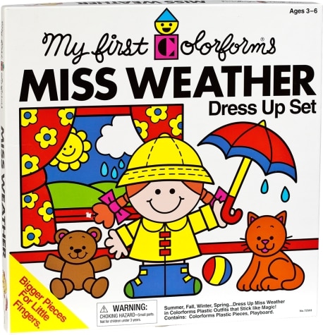 Miss Weather Colorforms Playset
