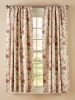 Abbey Rose Lined Rod Pocket Curtains