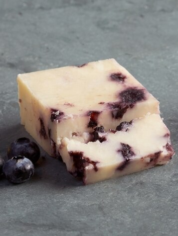 Creamy Windsordale Cheese Studded with Blueberries