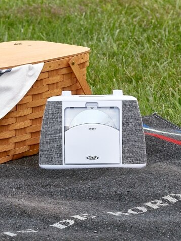 Portable CD System With Bluetooth