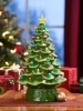 Lighted 16 Inch Ceramic Christmas Tree