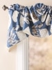 Seascape Toile Lined Rod Pocket Austrian Valance, In 2 Sizes