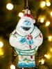 Rudolph's Bumble Blown-Glass Christmas Ornament