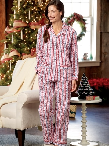 Lanz Tyrolean Flannel Pajamas