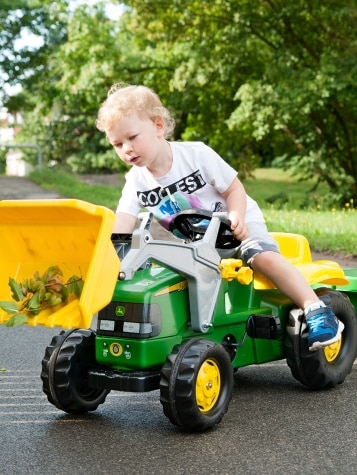 John Deere Ride-On Front Loader for Kids