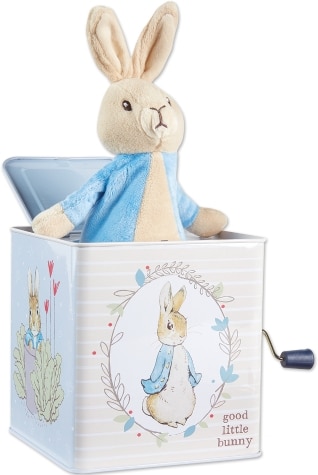 Peter rabbit jack in the deals box toy