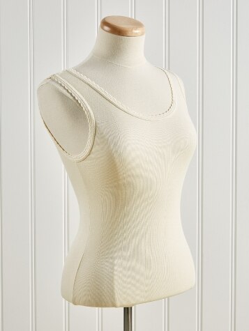 Women's Cotton Tank Top in Natural Color
