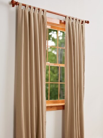 Insulated Tab Top Curtains and Valances