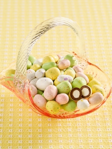 Chocolate Marshmallow Candy Eggs, 1 Pound Bag