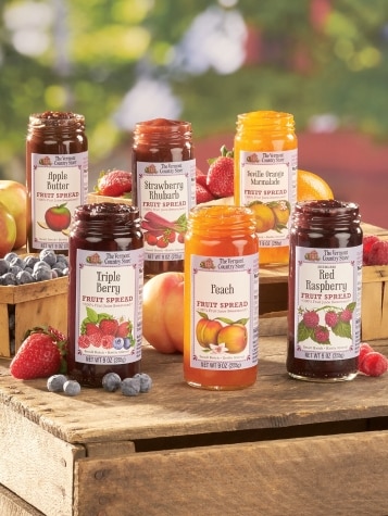 Reduced-Sugar Fruit Spreads with Fresh Berries