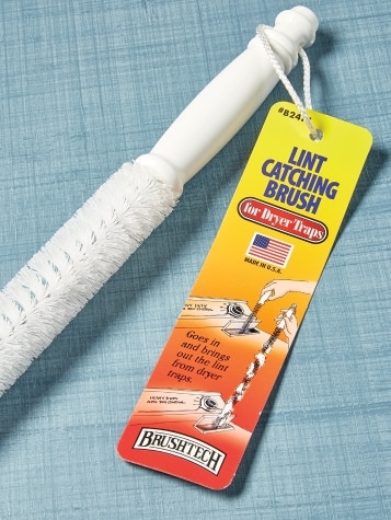 Lint-Trap Dryer Cleaning Brush