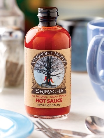 8 Ounce Bottle of Maple Sriracha Hot Sauce