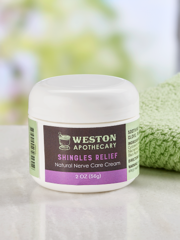 Weston Apothecary Shingles Symptom Relief Skincare Cream
