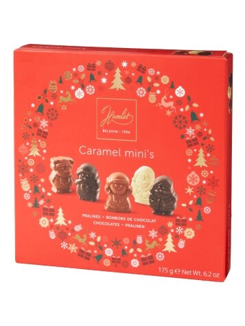 Christmas Caramel-Filled Chocolates