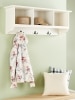 Benton Wood Shelf With Hooks