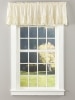 Wide Ruffles Lace Trim Rod Pocket Tailored Valance