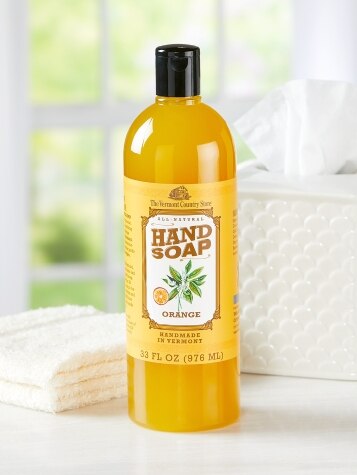 Vermont All-Natural Liquid Soap Refill, 33 oz. Bottle