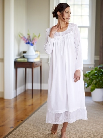 Eileen West Gatsby Lace Nightgown for Women 